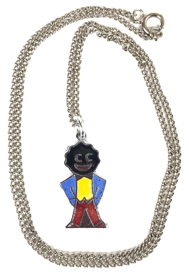 Robertsons advertising Golly pendant & necklace