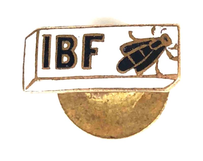 The International Bar Flies, Harry's New York Bar Paris France IBF lapel badge