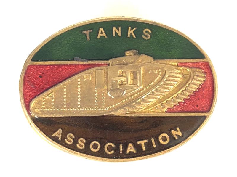 The Tanks Association Lapel Badge circa 1919