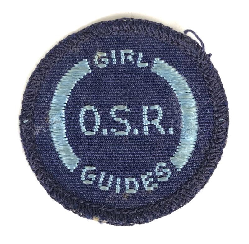 Girl Guides Ordinary Sea Ranger proficiency badge c.1953