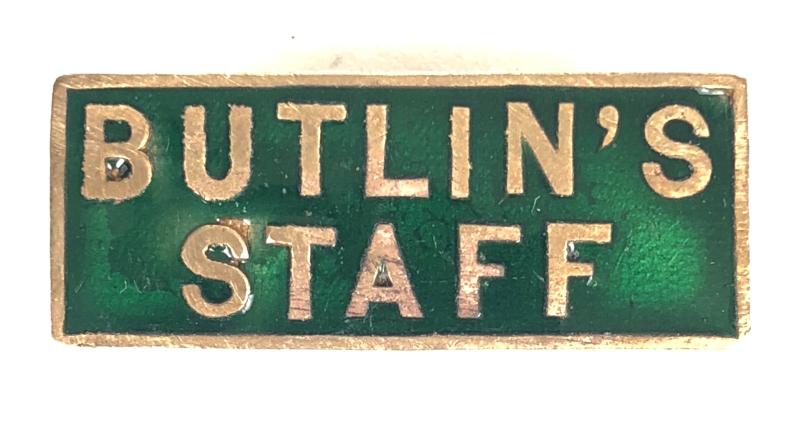 Butlins Holiday Camp Staff Badge
