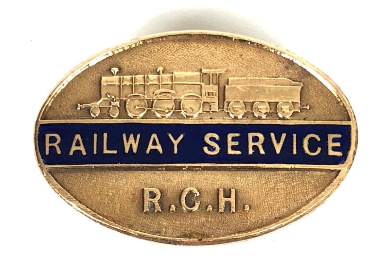 WW2 Railway Clearing House R.C.H. War Service Badge