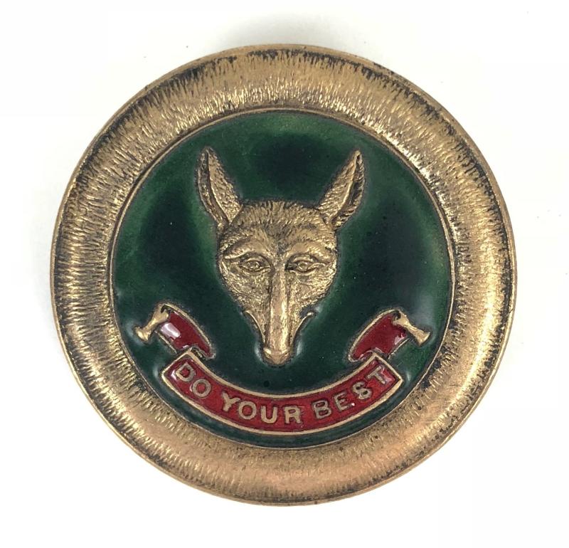 Boy Scouts Cubmaster Do Your Best Hat Badge