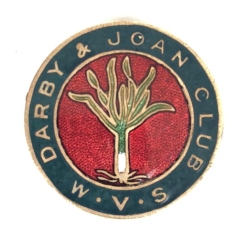 Darby & Joan Club WVS Welsh Leek Badge