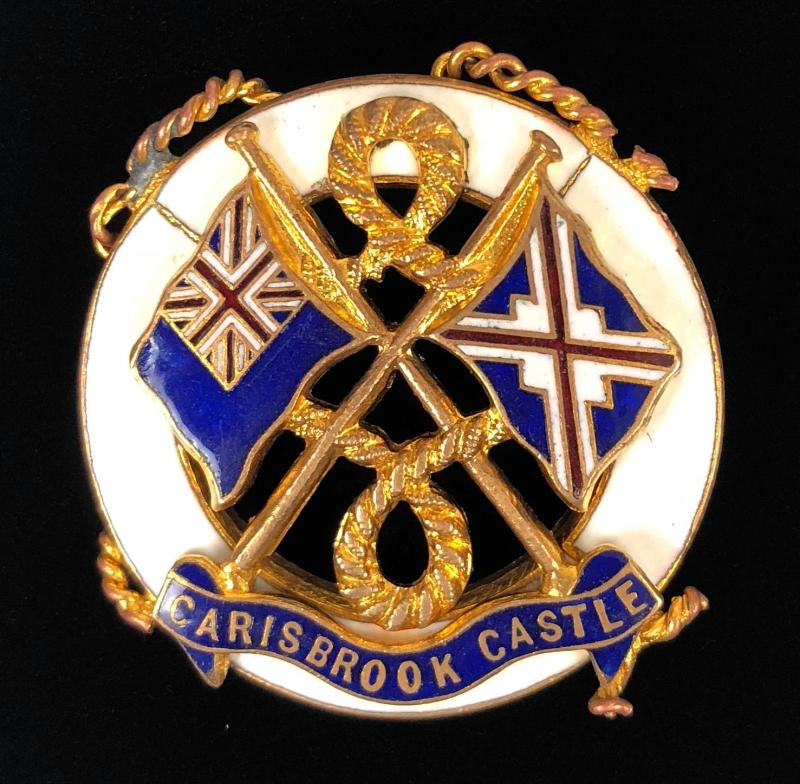 S.S.Carisbrook Castle Union-Castle Mail Steamship Company Badge