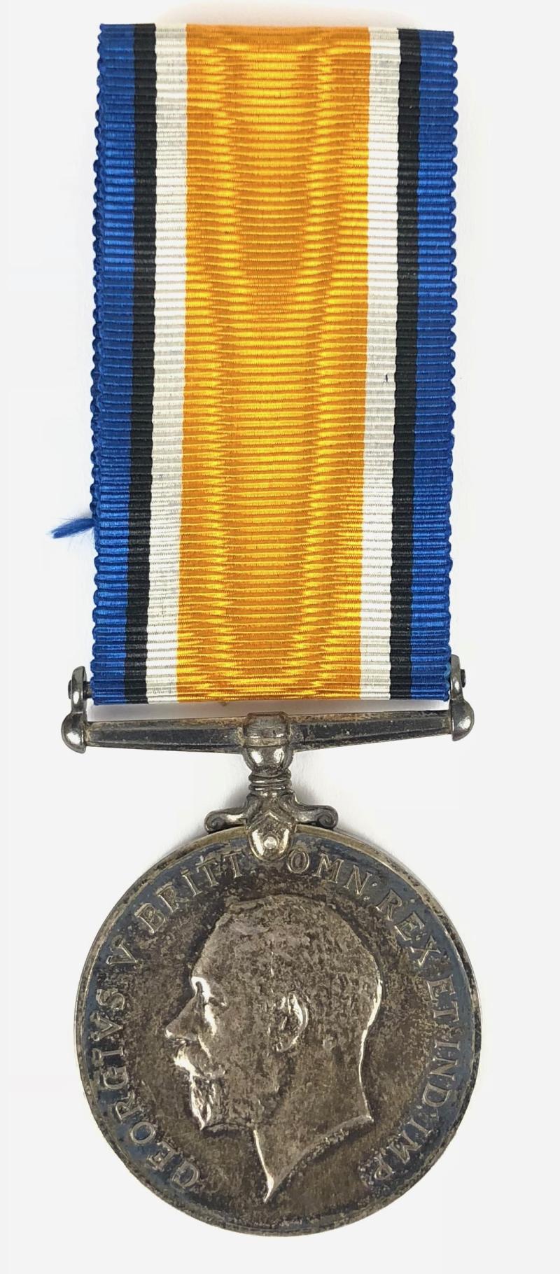 WW1 Gloucestershire Regiment 1917 Casualty British Silver War Medal