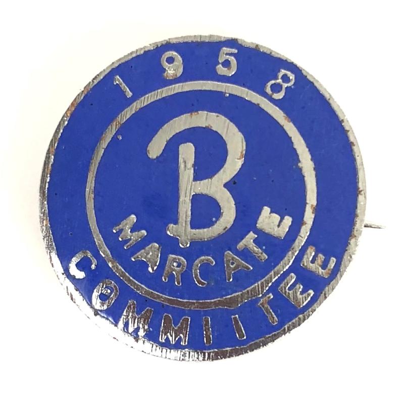 Butlins 1958 Margate committee badge