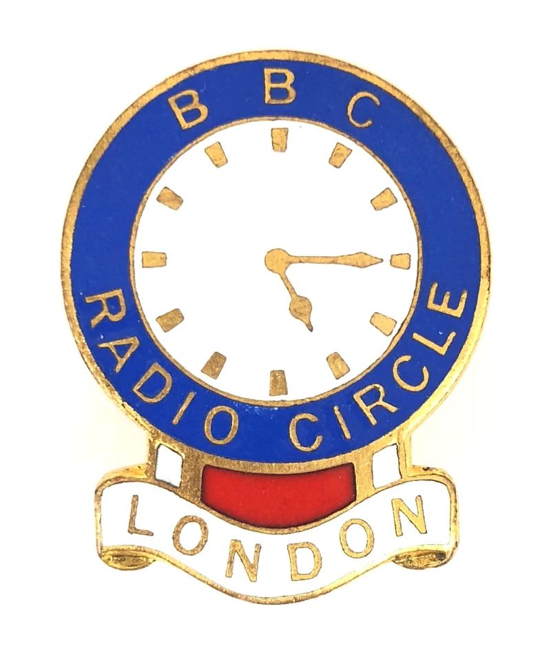 BBC Radio Circle London Area childrens hour club badge