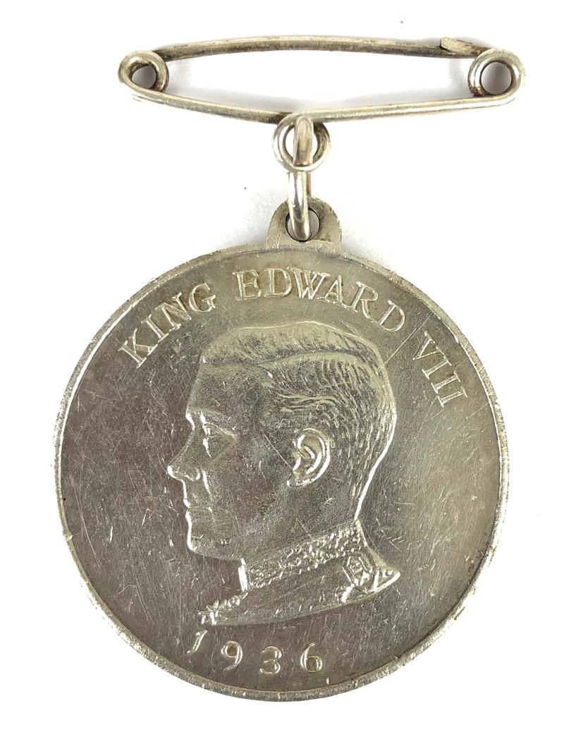 King Edward VIII 1936 Daily Dispatch Birthday Club Medal