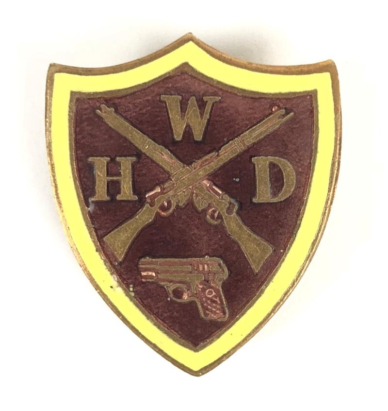 WHD Womens Home Defence HG auxiliaries badge Collins London