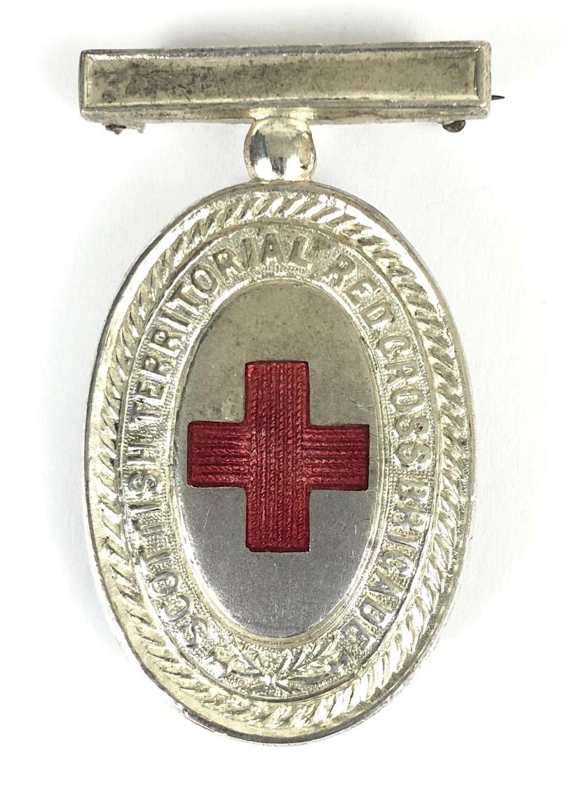 WW1 Scottish Territorial Red Cross Brigade Badge