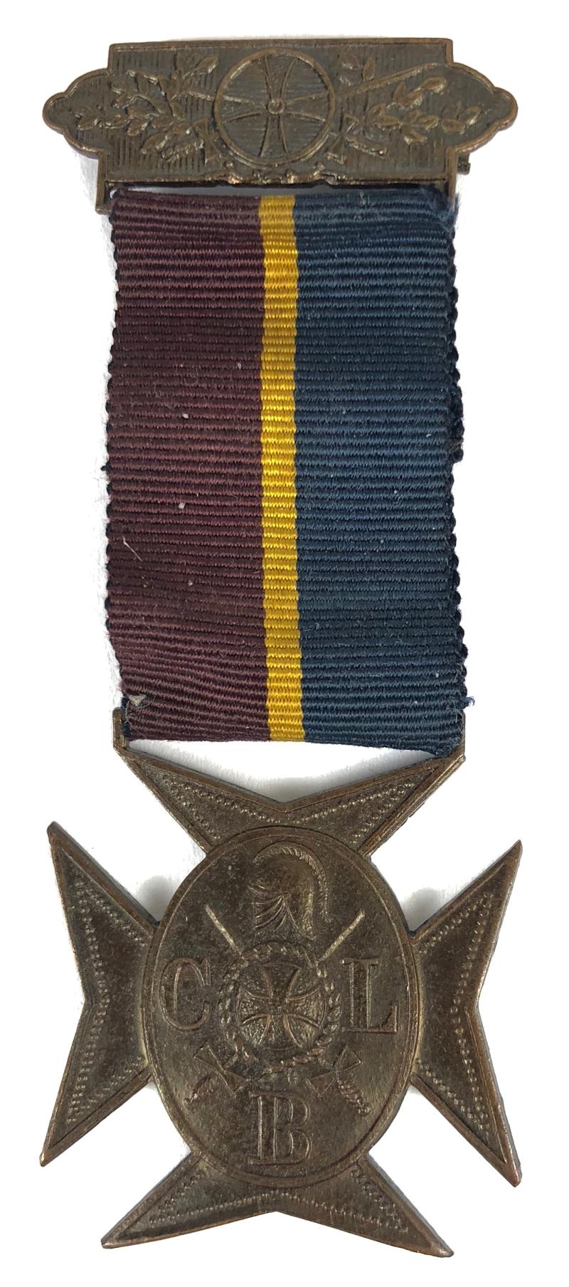 Church Lads Brigade CLB bronze service medal circa 1950's