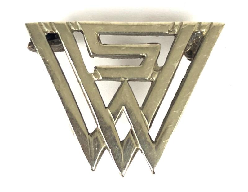 Sally Bosleys Badge Shop | WW2 Womens Voluntary Service WVS monogram ...