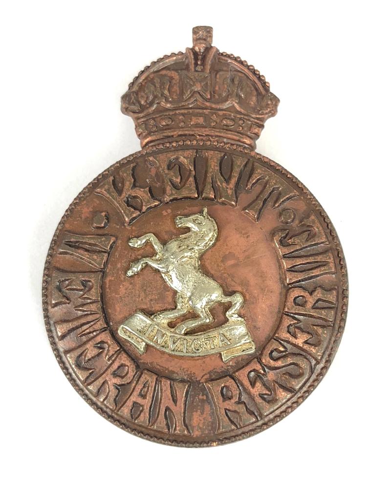 Veteran Reserve Kent home front badge