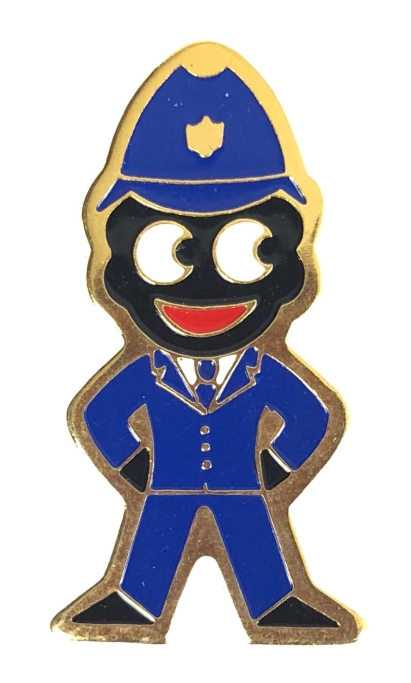 Robertsons 1980 Golly policeman advertising badge