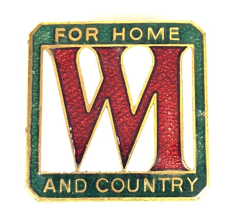 National Federation of Womens Institutes For Home & Country WI badge