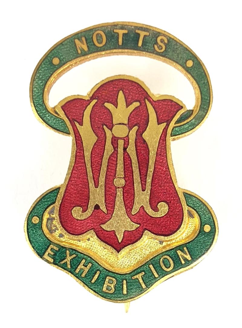 Nottingham Federation WI handicrafts exhibition badge