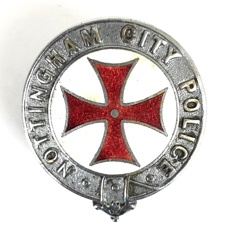 Nottingham City Police St John trained officer badge