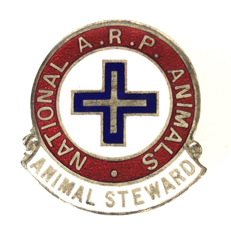 National ARP Animals Steward Officer's Badge For Working Horses