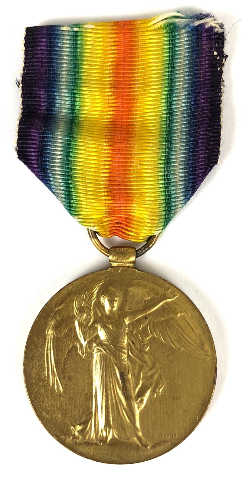 WW1 Royal Marine Artillery Victory Medal Motor Driver