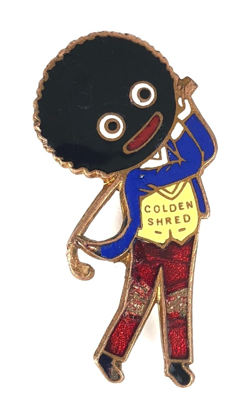 Robertsons pre-war 1928 Jolly Golly Golfer promotional badge