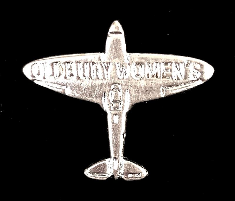 Oldbury Women's Spitfire Fund Badge Sandwell West Midlands