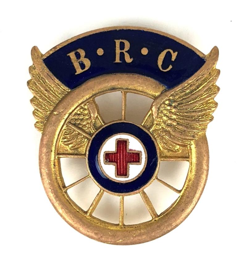 WW1 British Red Cross Motor Ambulance Drivers Badge