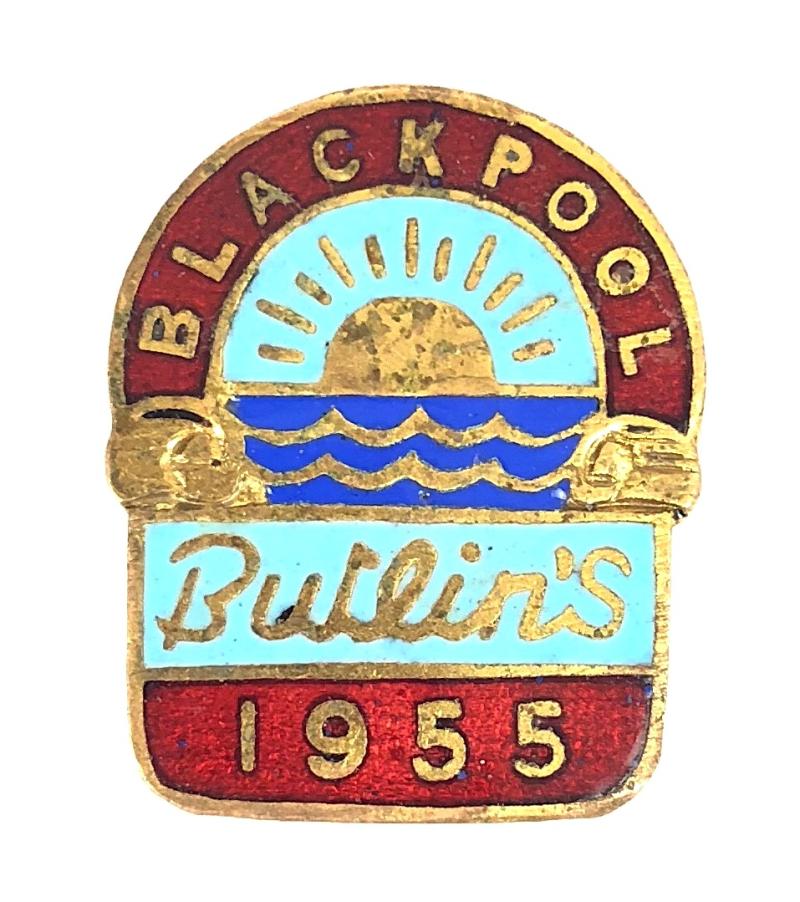 Butlins 1955 Blackpool holiday camp rising sun badge