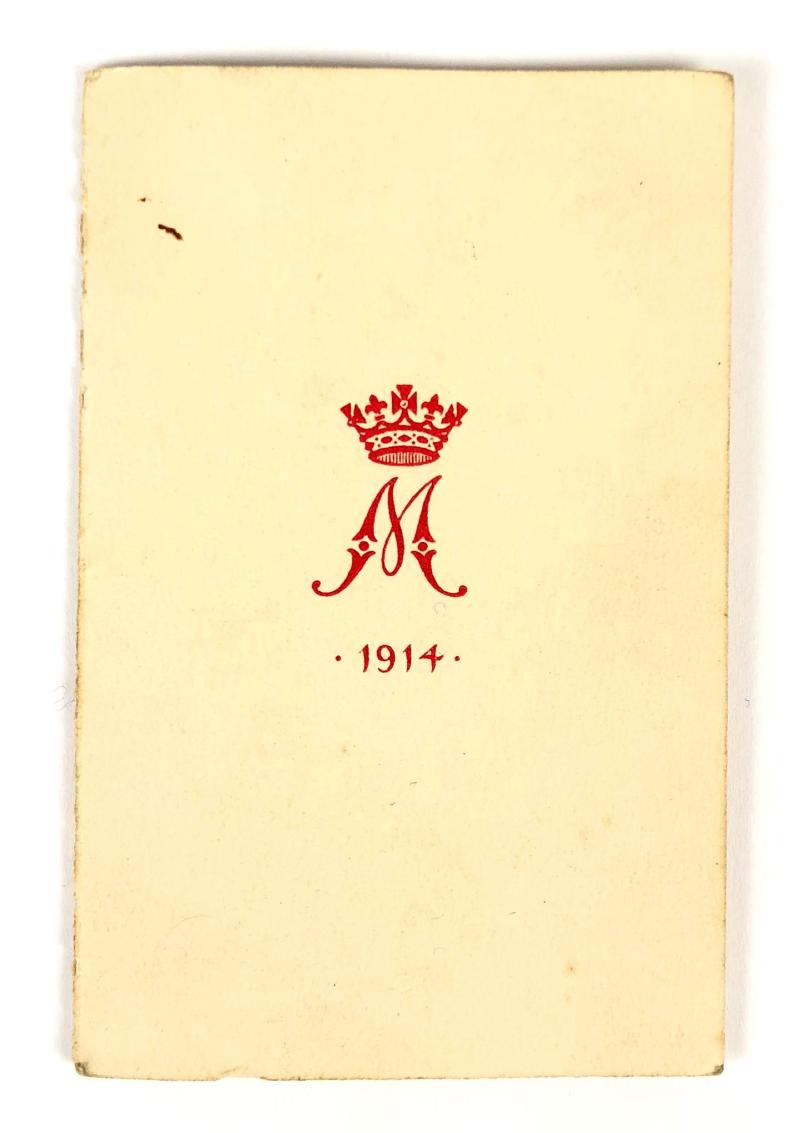 WW1 Princess Mary Christmas 1914 Gift Fund Xmas Card