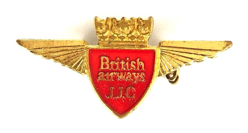 British Airways Junior Jet Club pilots wing badge by Manhattan Products England