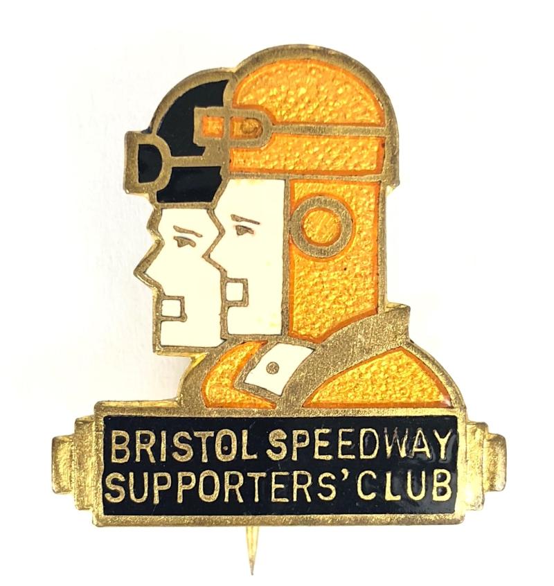 1930 Bristol Speedway Supporters Club Badge by Thomas Fattorini