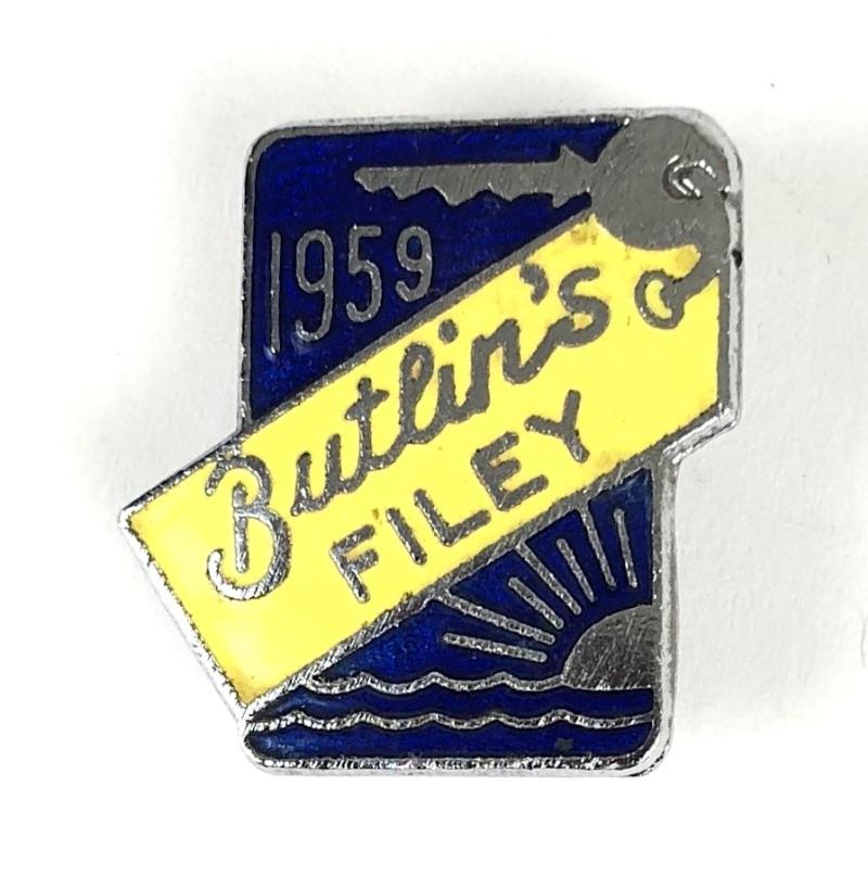 Butlins 1959 Filey Holiday Camp badge