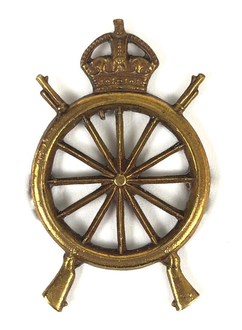 Northern Cyclists bronzed collar badge c1910 to 1920