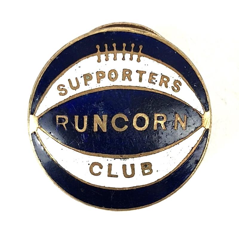 Runcorn Football Club Halton supporters badge Cheshire