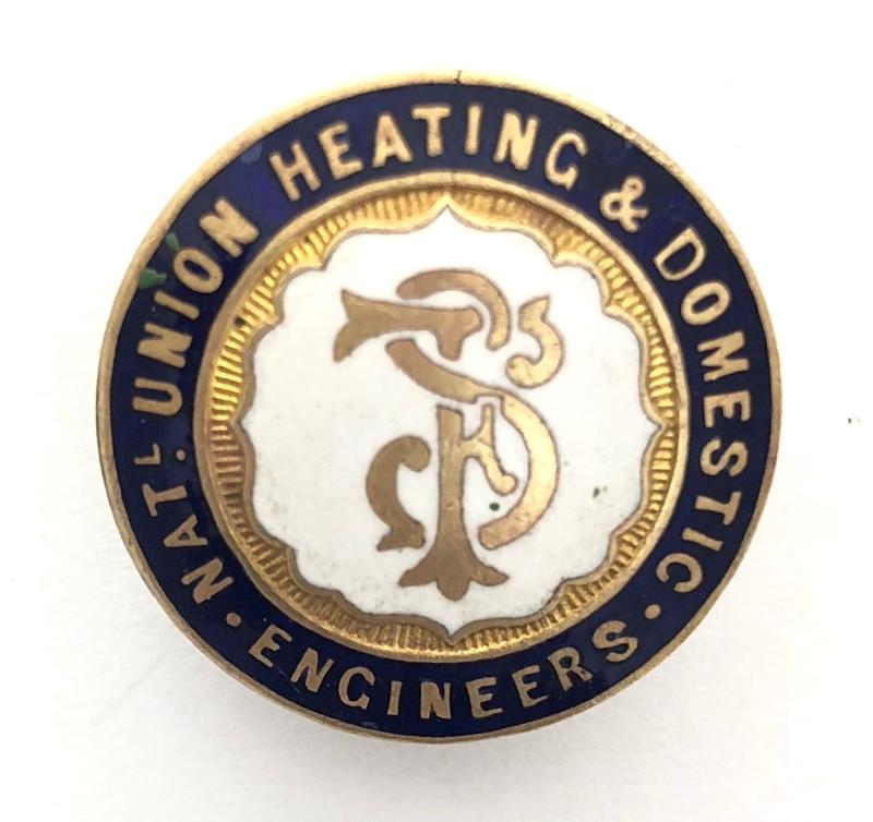 National Union of Heating & Domestic Engineers Badge