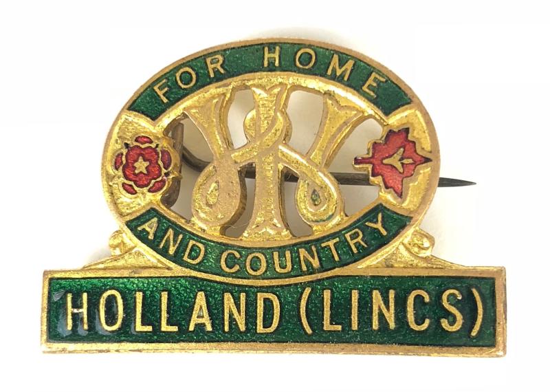 Federation of Womens Institutes For Home and Country Lincoln WI badge