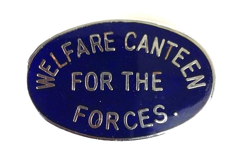 WW2 Welfare Canteen for the Forces home front badge