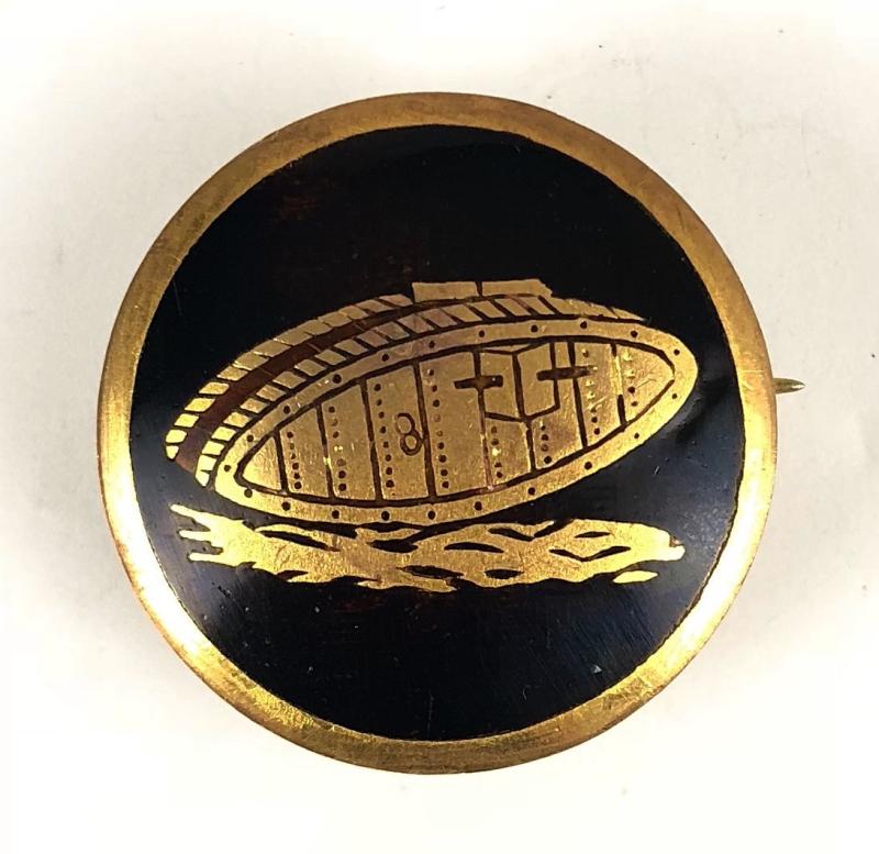 8th Battalion Tank Corps pin badge