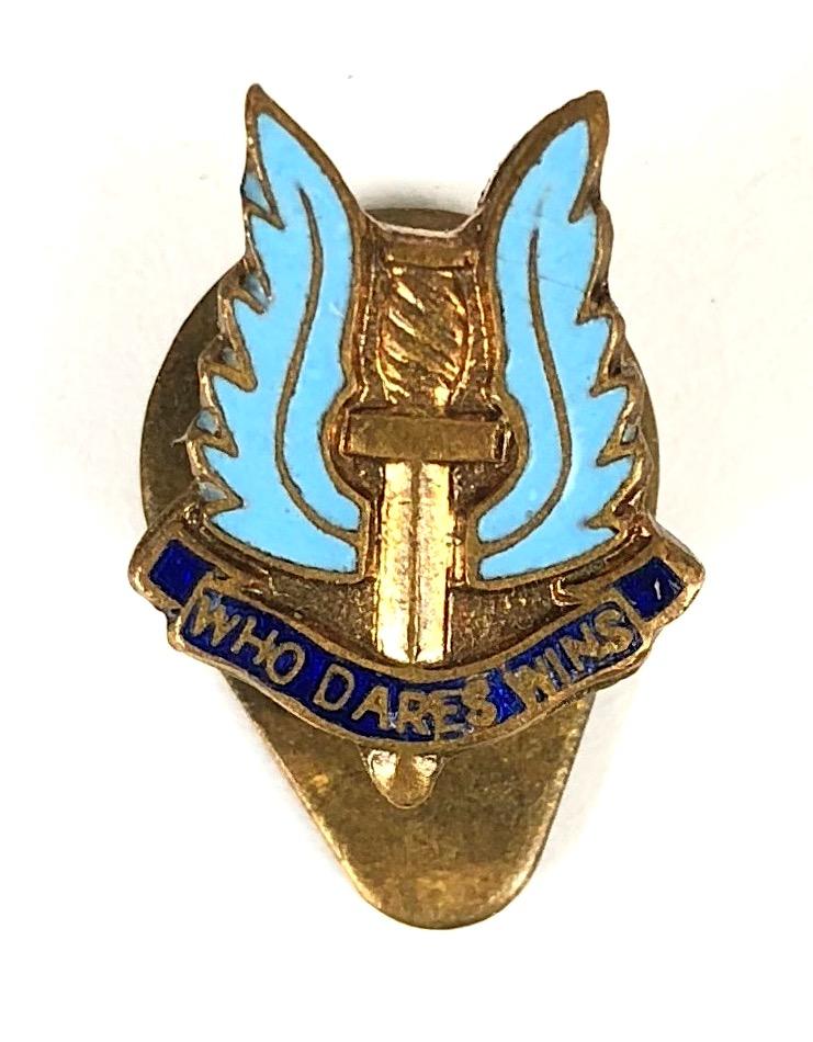 SAS Who Dares Win Special Air Service Lapel Badge c.1950's