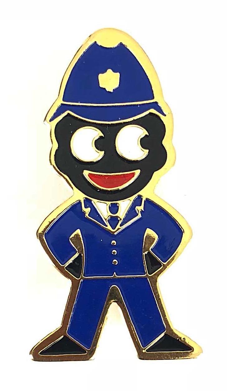 Robertsons 1980 Golly policeman advertising badge