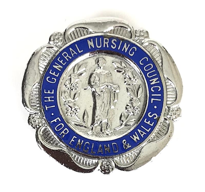 General Nursing Council Registered Fever Nurse 1955 badge