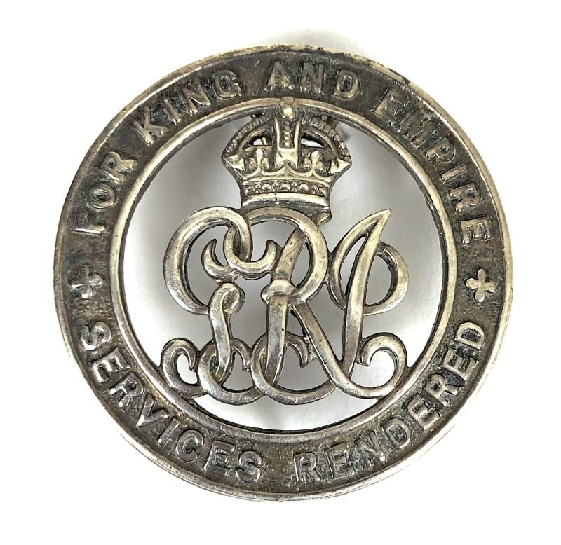 WW1 Black Watch Regiment silver war badge