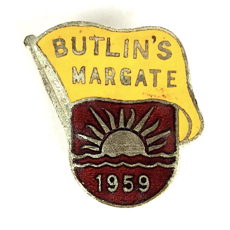 Butlins 1959 Margate Holiday Camp badge