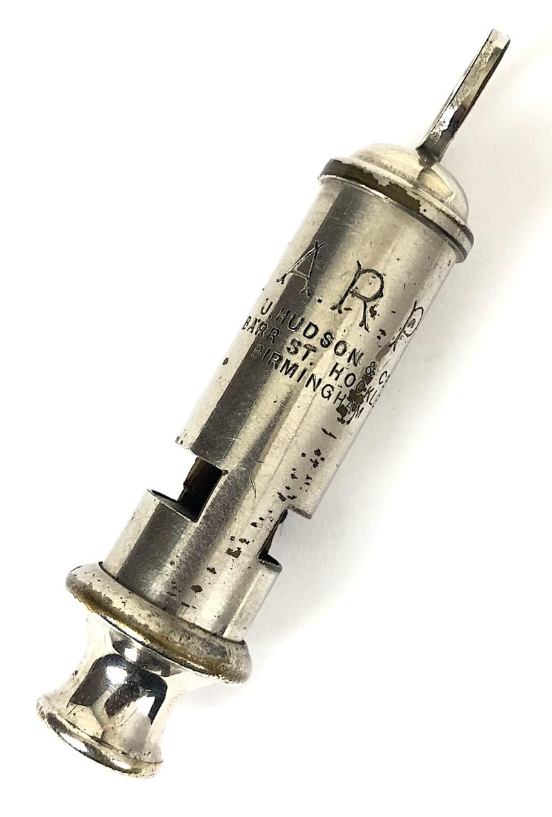 WW2 Air Raid Precautions ARP Whistle by J.Hudson