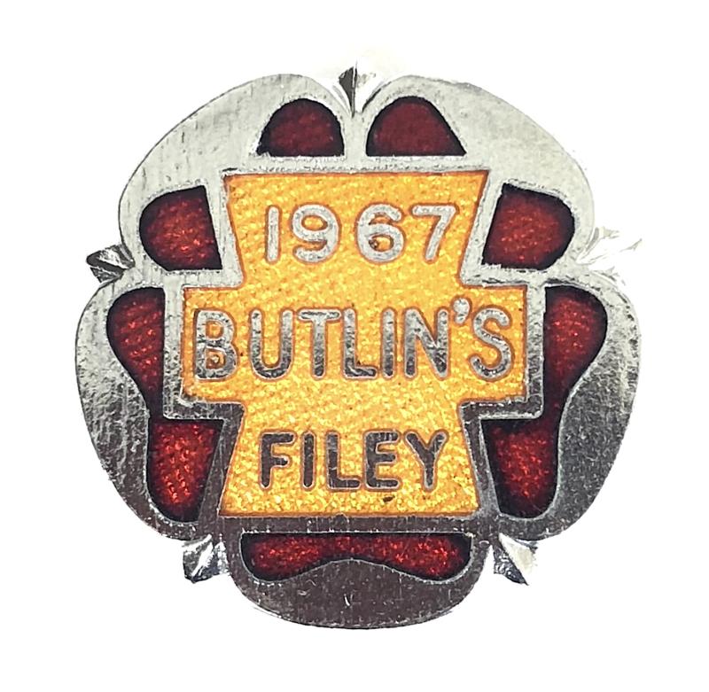 1967 Butlins Filey Holiday Camp Badge