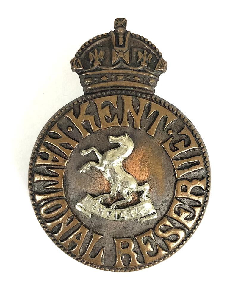 WW1 National Reserve Kent home front badge