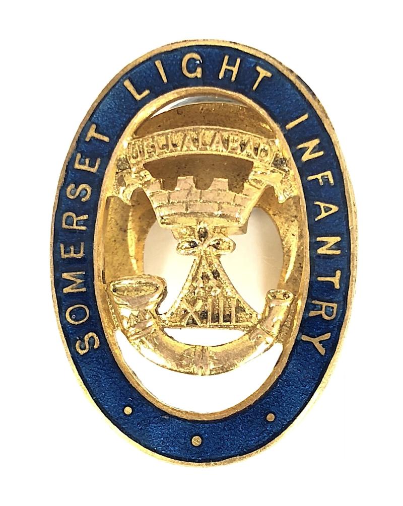 Somerset Light Infantry Regimental Association Lapel badge J.R.GAUNT