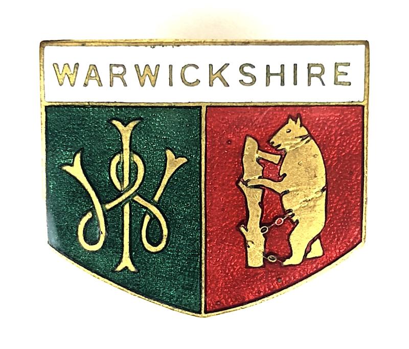 Federation of the Women's Institutes Warwickshire WI Pin Badge c.1933 –1939