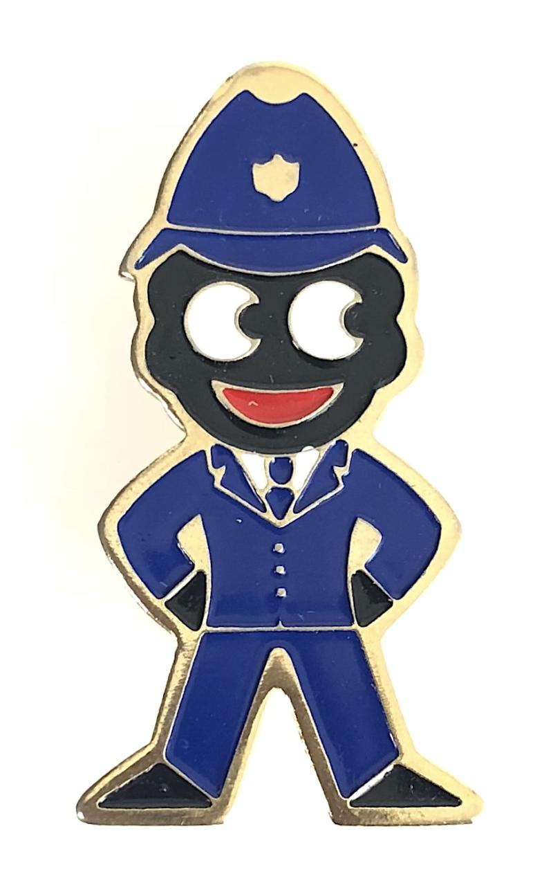 Robertsons 1980 Golly policeman advertising badge