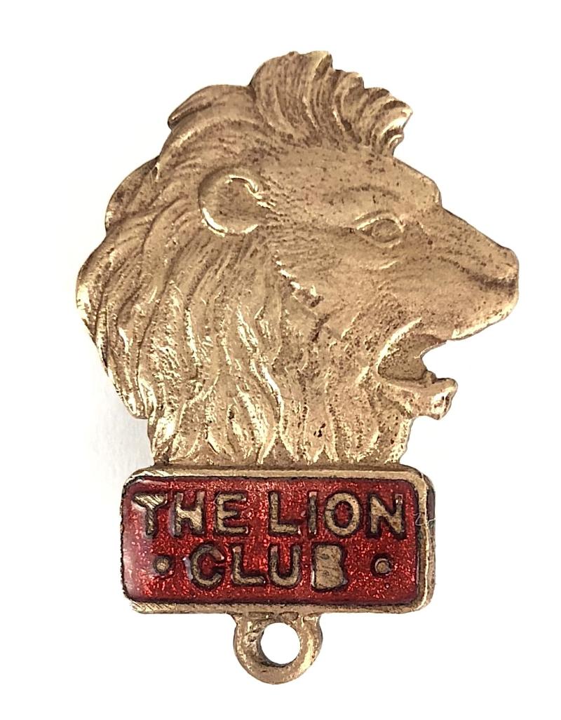 Lion Weekly Comic boys membership badge c1950